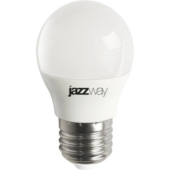 Лампа светодиодная JAZZWAY PLED-LX 8Вт G45 шар 5000К холод. бел. E14
