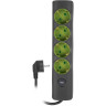 Удлинитель JAZZWAY ET-04-140G 5051850 4х1.4м с заземлением